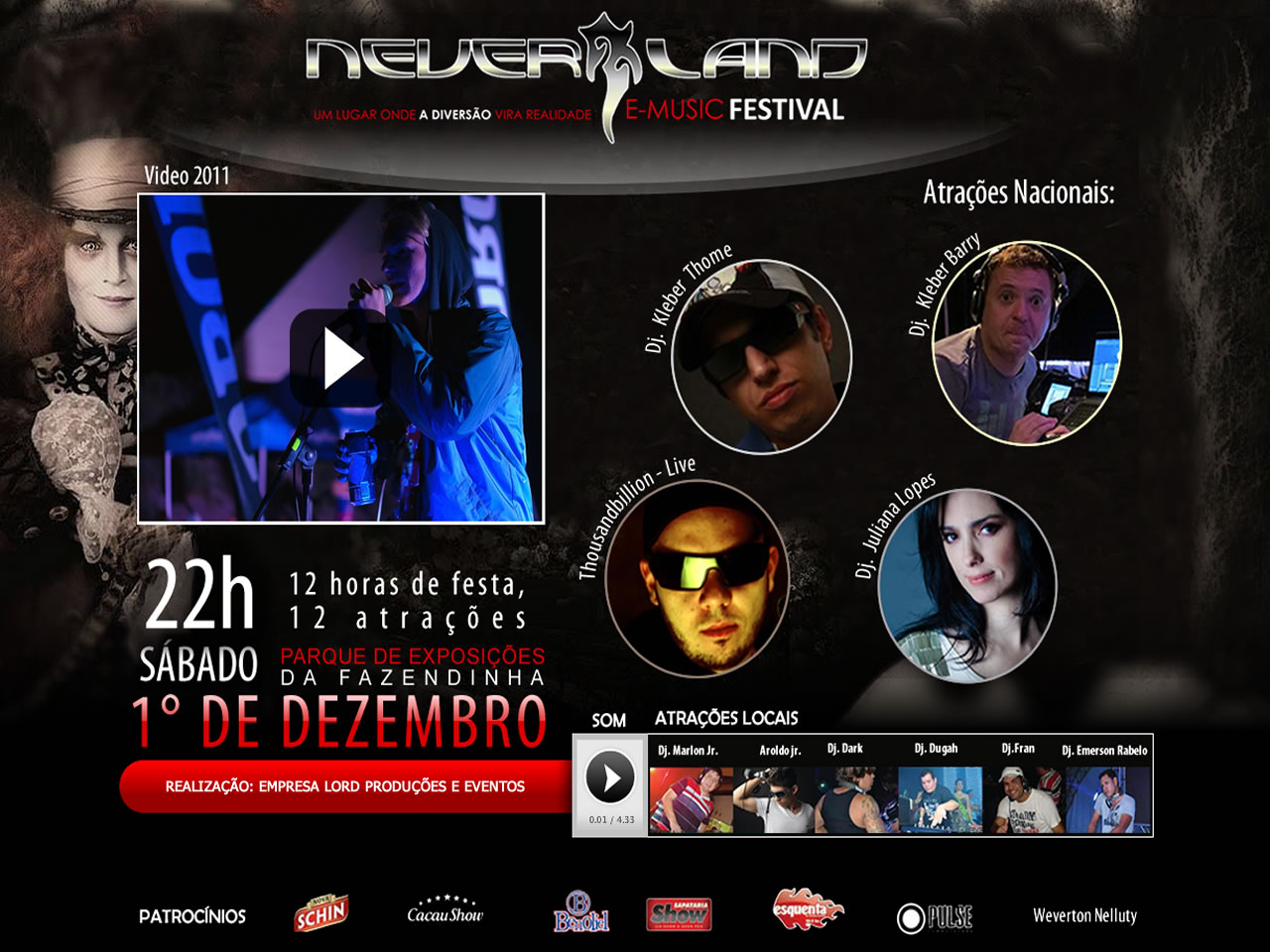 Evento Neverland